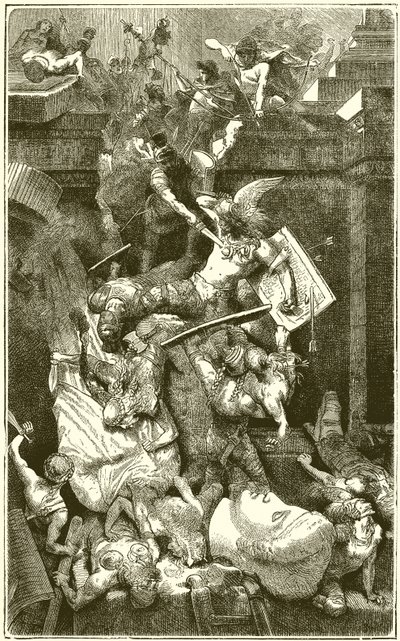De Vandalen in Rome door English School