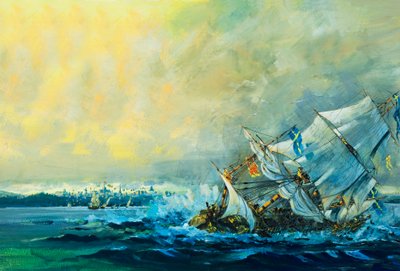 De Vasa zinkt door English School
