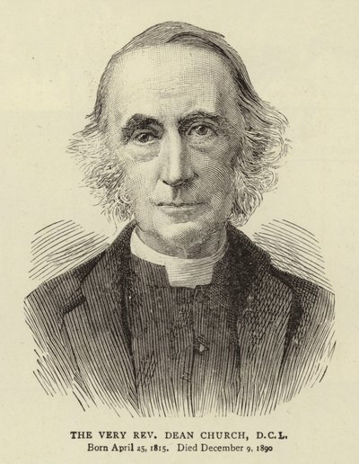 De Zeer Eerwaarde Dean Church, DCL door English School