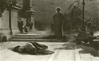 De slachtoffers van Galerius (gravure) door English School