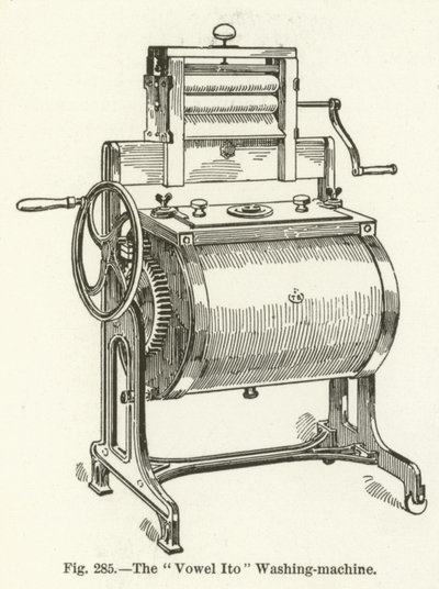 De klinker Ito wasmachine door English School