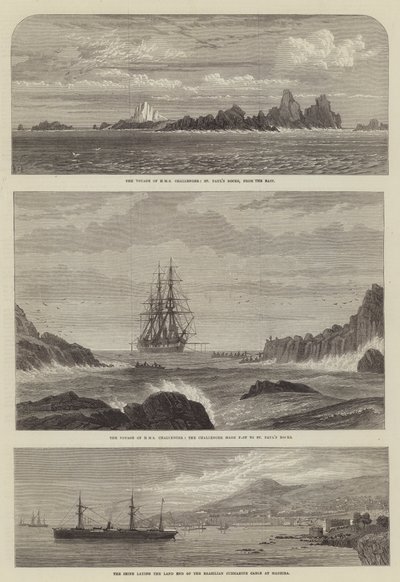 De reis van HMS Challenger, St Paul