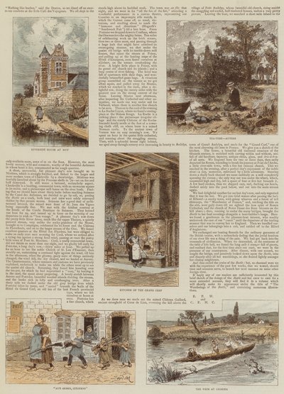 De Zwerftochten van de Kever (kleur litho) door English School