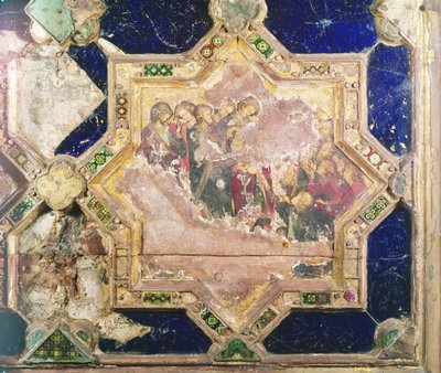 Het Westminster Retable, ca. 1270 (detail) door English School