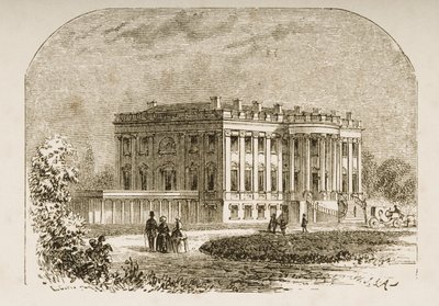 Het Witte Huis, rond 1870, uit 
