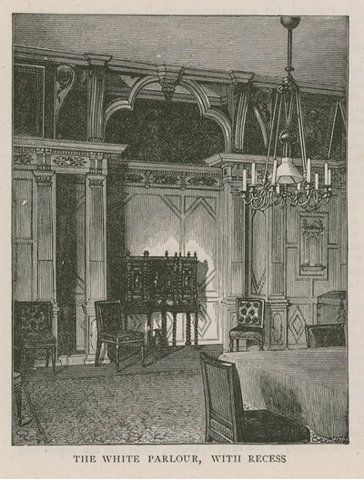 De Witte Salon, met nis, Holland House door English School