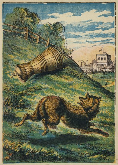 De wolf, het varken en de karn door English School