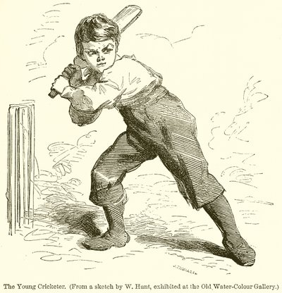 De Jonge Cricketspeler door English School