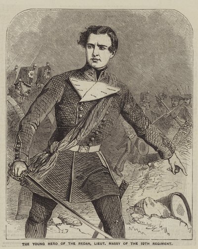 De Jonge Held van de Redan, Luitenant Massy van het 19e Regiment door English School