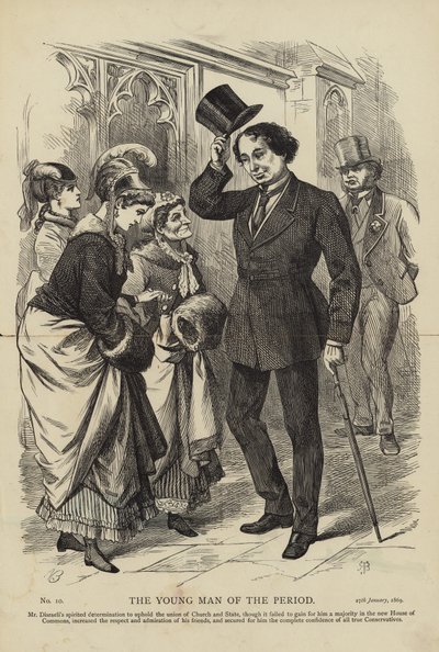 De jongeman van de periode door English School