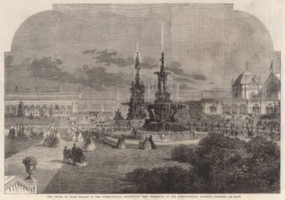 De toekenning van prijsmedailles op de Internationale Tentoonstelling door English School