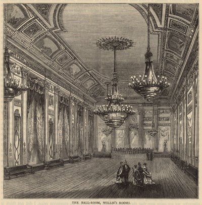 De balzaal, Williss Rooms door English School