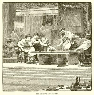 Het banket van Damocles door English School