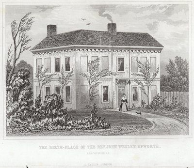 De Geboorteplaats van Dominee John Wesley door English School