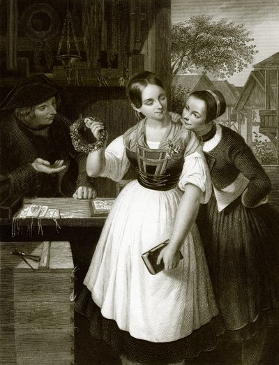 De bruidskrans door English School