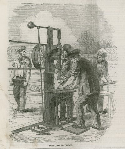 Het gebouw in Hyde Park, Londen, voor de Grote Tentoonstelling van 1851 door English School