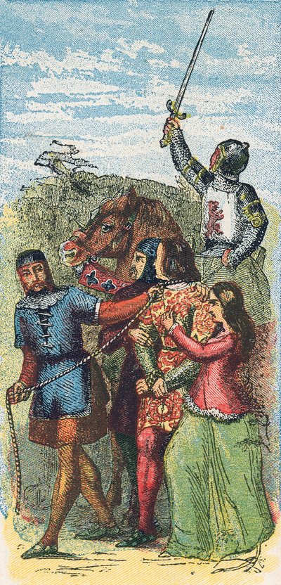 De gevangenschap van William Wallace door English School