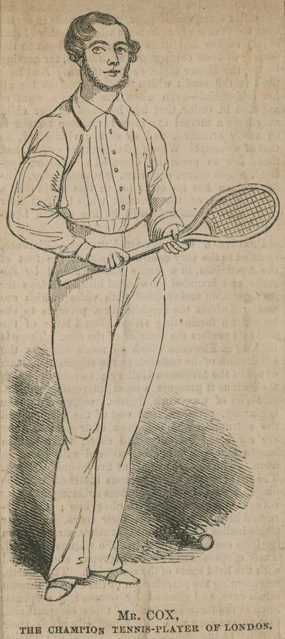De kampioen tennisser van Londen door English School
