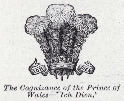 Het kenteken van de Prins van Wales, 