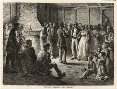 De ebbenhouten bruiloft - De ceremonie door English School