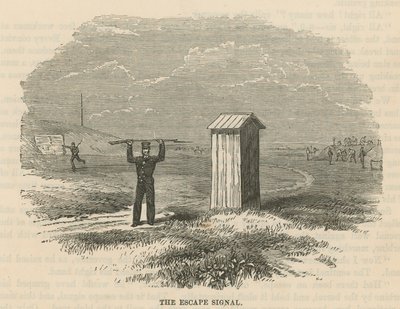 Het ontsnappingssignaal bij de Woolwich Hulks door English School