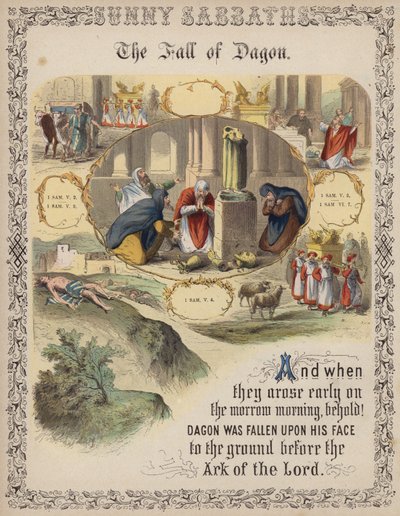 De val van Dagon door English School