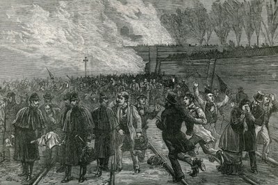 Het fatale treinongeluk bij Canonbury, het uit de tunnel halen van de gewonden door English School