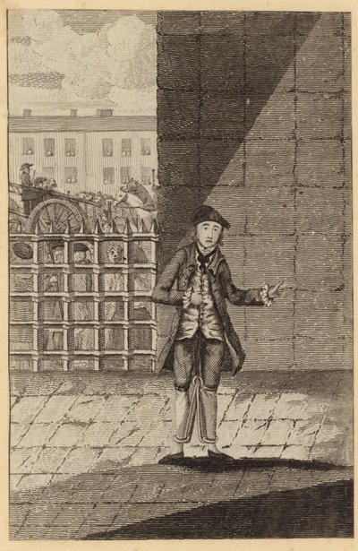 De figuur van een gevangene door English School