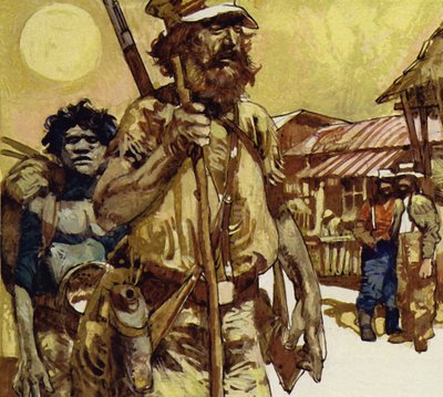De eerste verkenning van Australië werd ondernomen door Edward John Eyre door English School