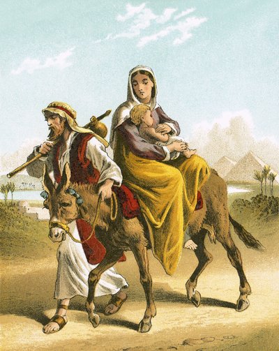 De vlucht naar Egypte door English School