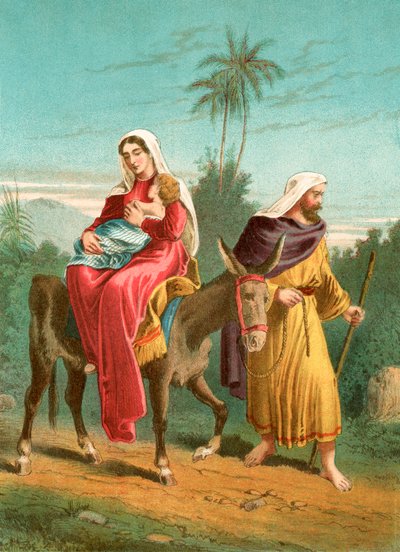 De vlucht naar Egypte door English School