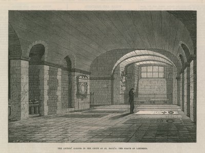 Het graf van Sir Edwin Landseer in de Hoek van de Kunstenaars door English School