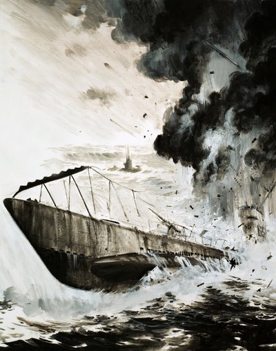 De spookachtige U-boot 65 door English School