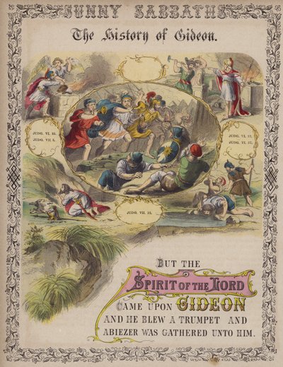 De geschiedenis van Gideon door English School