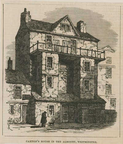 Het huis van William Caxton door English School