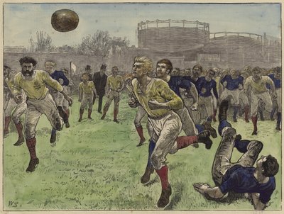 De Internationale Voetbalwedstrijd door English School