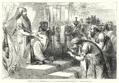 De koningen van Tarsis en van de eilanden zullen geschenken brengen, Psalm LXXII door English School