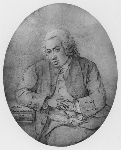 Het laatste portret van Dr Samuel Johnson door English School