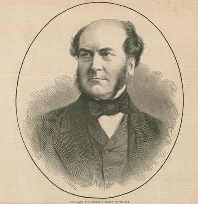 Wijlen Sir George Gilbert Scott, RA, architect door English School