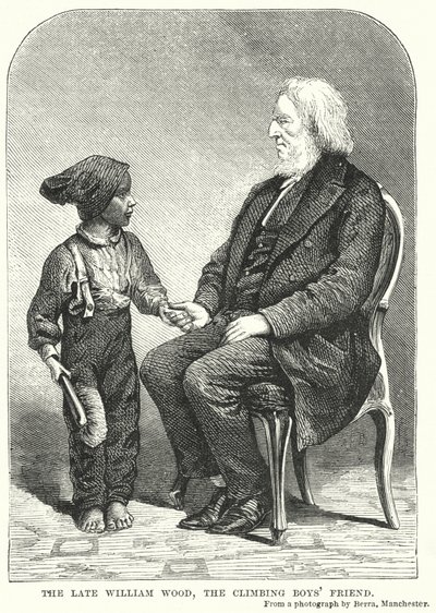 De overleden William Wood, de Vriend van de Klimjongen door English School