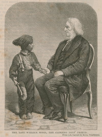 De overleden William Wood, de vriend van de klimmende jongens door English School