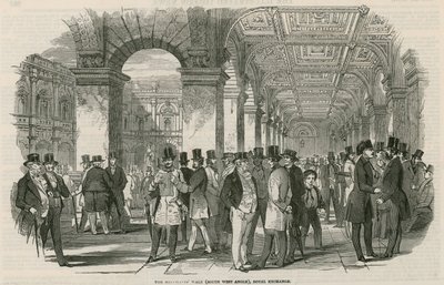 De koopmanswandeling (zuidwesthoek), Royal Exchange door English School