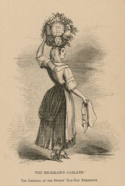 De krans van de melkmeisjes door English School