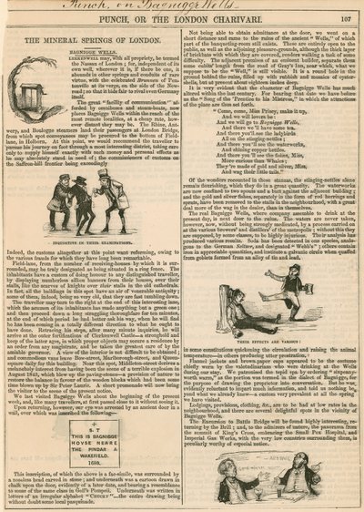 De mineraalbronnen van Londen door English School