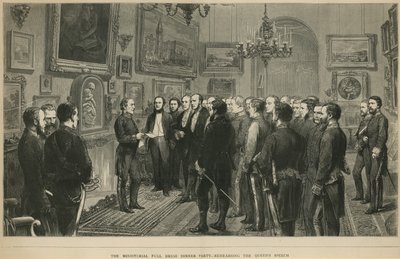 Het ministeriële galadiner door English School