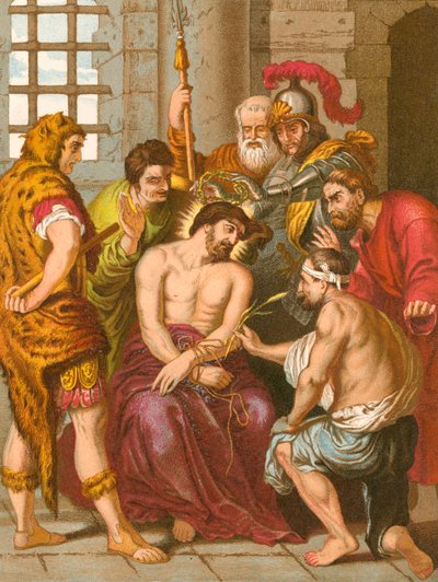 De bespotting van Christus door English School