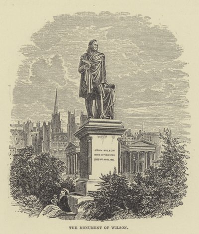 Het monument van Wilson door English School