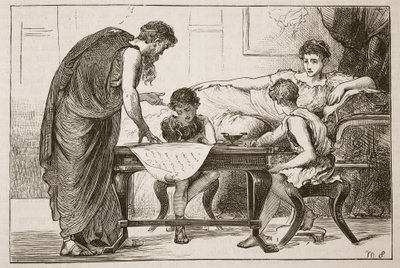 De moeder van de Gracchi door English School