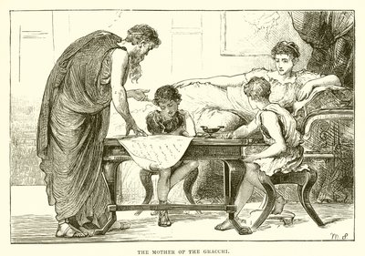 De moeder van de Gracchi door English School