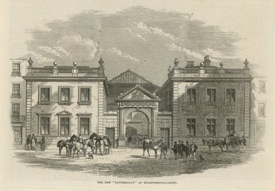 Het nieuwe Tattersalls aan Knightsbridge Green door English School